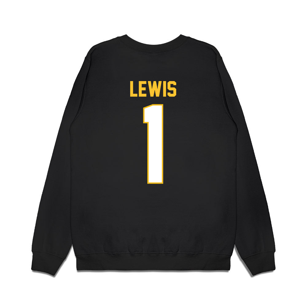 Southern Miss - NCAA Football : Champ Lewis - Vintage Sherseys Premium Crewneck Sweatshirt-1