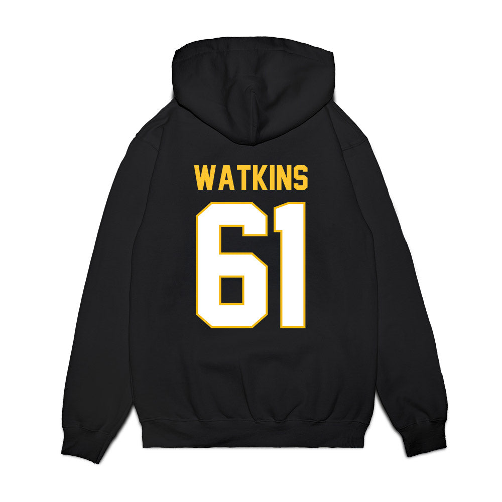 Southern Miss - NCAA Football : Kendrick Watkins - Vintage Sherseys Premium Hooded Sweatshirt-1