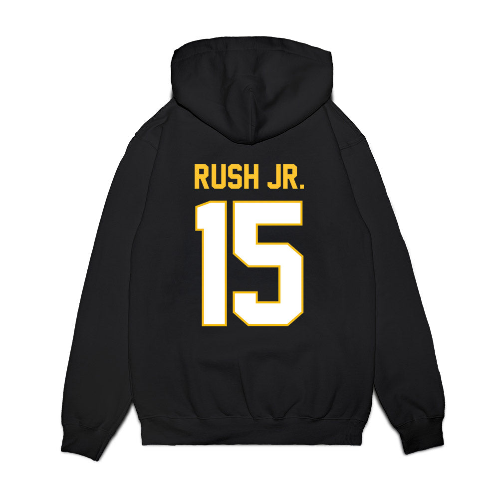 Southern Miss - NCAA Football : Jeffery Rush Jr. - Vintage Sherseys Premium Hooded Sweatshirt-1