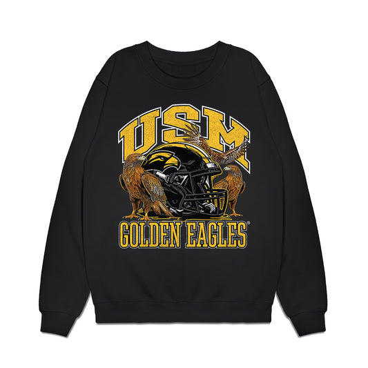 Southern Miss - NCAA Football : Jeremiah Beck - Vintage Sherseys Premium Crewneck Sweatshirt-0