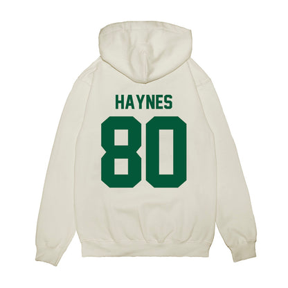 Hawaii - NCAA Football : Robert Haynes - Vintage Helmet Premium Hooded Sweatshirt-1