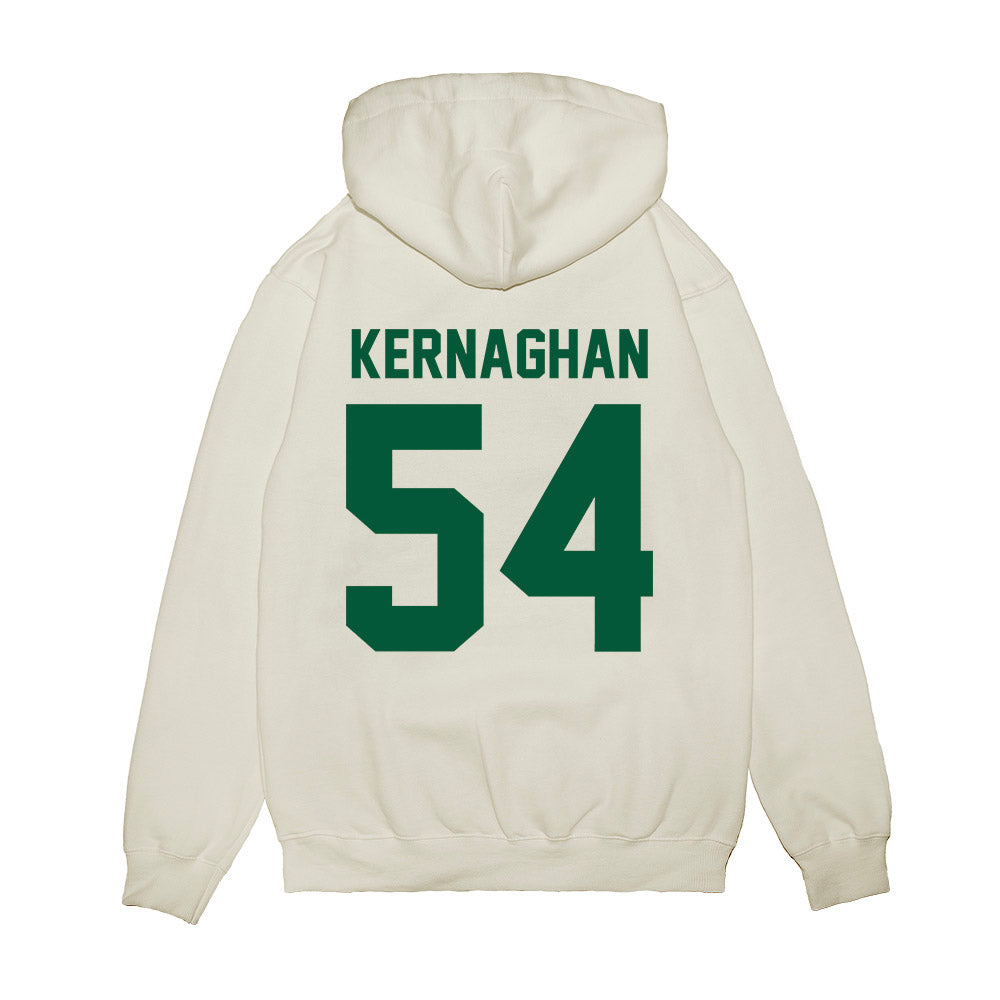 Hawaii - NCAA Football : jordan kernaghan - Vintage Helmet Premium Hooded Sweatshirt-1