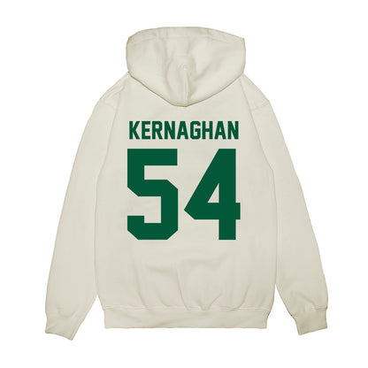 Hawaii - NCAA Football : jordan kernaghan - Vintage Helmet Premium Hooded Sweatshirt-1