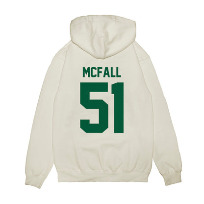 Hawaii - NCAA Football : Eric Mcfall - Vintage Helmet Premium Hooded Sweatshirt-1