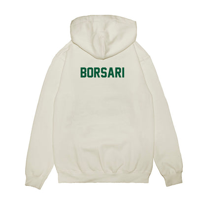 Hawaii - NCAA Football : Hudson Borsari - Vintage Helmet Premium Hooded Sweatshirt-1