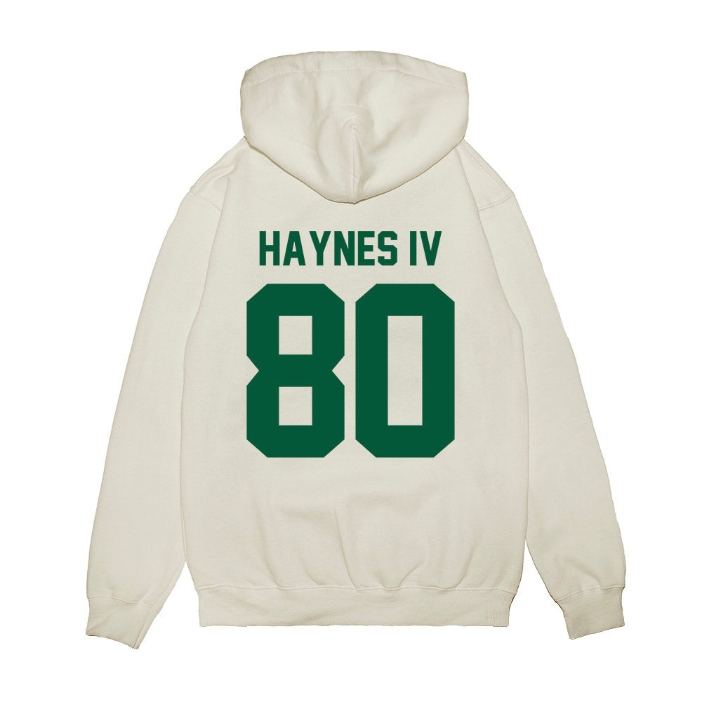 Hawaii - NCAA Football : Robert Haynes IV - Vintage Helmet Premium Hooded Sweatshirt-1