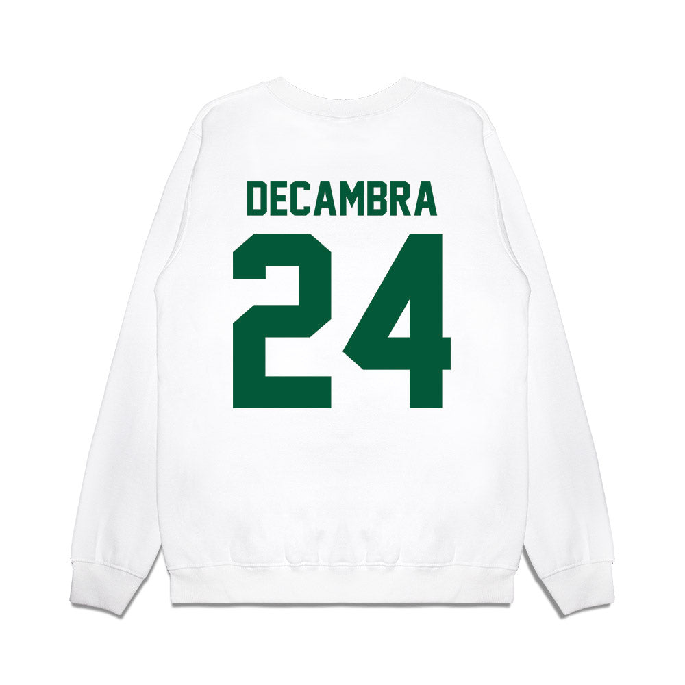 Hawaii - NCAA Football : Kodi DeCambra - Vintage Helmet Premium Crewneck Sweatshirt-1