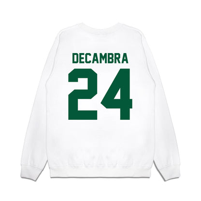 Hawaii - NCAA Football : Kodi DeCambra - Vintage Helmet Premium Crewneck Sweatshirt-1