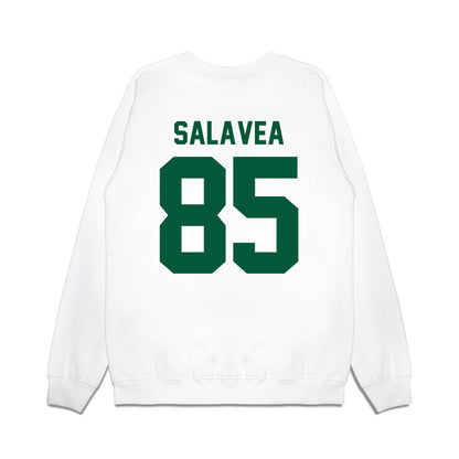 Hawaii - NCAA Football : Oakie Salavea - Vintage Helmet Premium Crewneck Sweatshirt-1