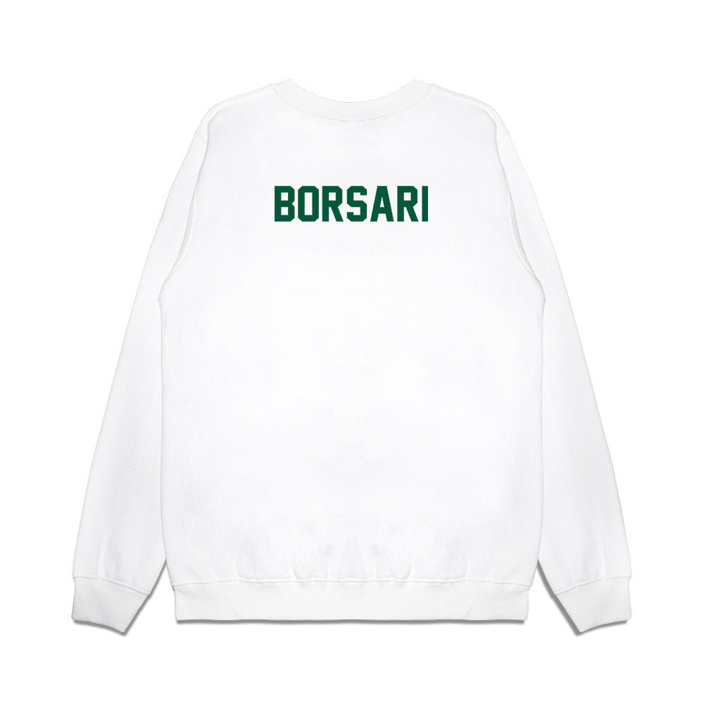 Hawaii - NCAA Football : Hudson Borsari - Vintage Helmet Premium Crewneck Sweatshirt-1