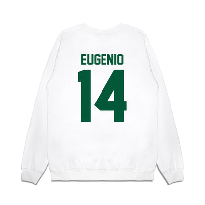 Hawaii - NCAA Football : Maika Eugenio - Vintage Helmet Premium Crewneck Sweatshirt-1