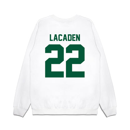 Hawaii - NCAA Football : Titan Lacaden - Vintage Helmet Premium Crewneck Sweatshirt-1