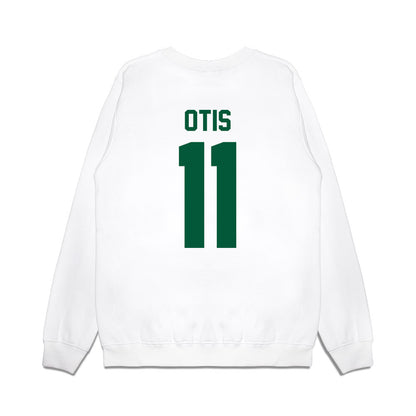Hawaii - NCAA Football : Jamih Otis - Vintage Helmet Premium Crewneck Sweatshirt-1
