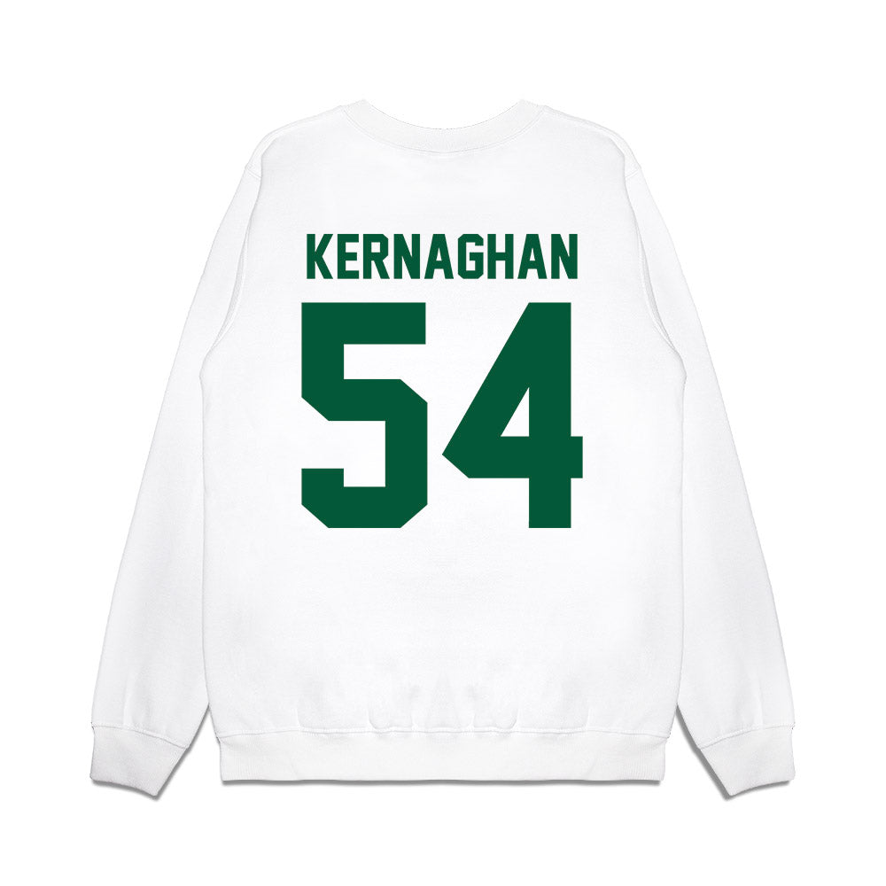 Hawaii - NCAA Football : jordan kernaghan - Vintage Helmet Premium Crewneck Sweatshirt-1