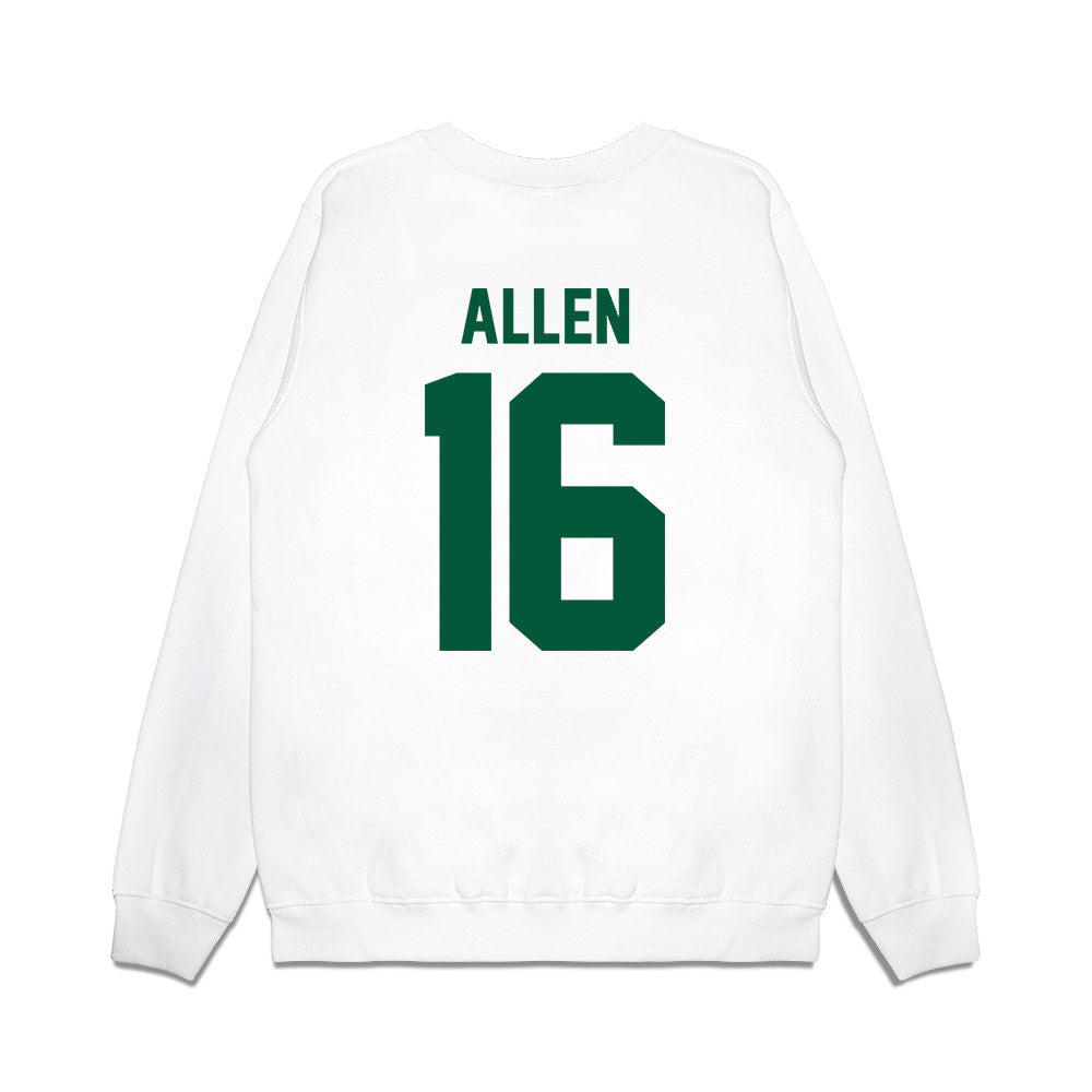 Hawaii - NCAA Football : Zion Allen - Vintage Helmet Premium Crewneck Sweatshirt-1