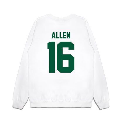 Hawaii - NCAA Football : Zion Allen - Vintage Helmet Premium Crewneck Sweatshirt-1