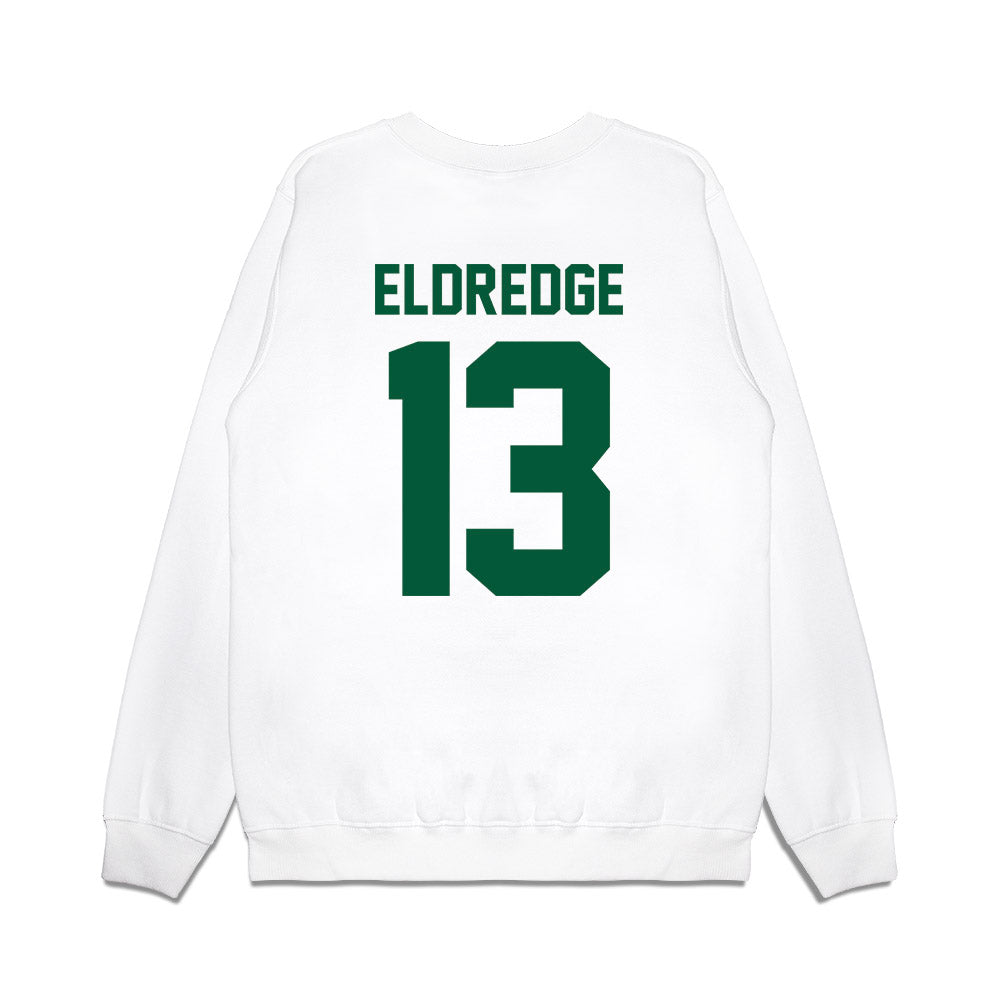 Hawaii - NCAA Football : Koa Eldredge - Vintage Helmet Premium Crewneck Sweatshirt-1