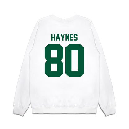 Hawaii - NCAA Football : Robert Haynes - Vintage Helmet Premium Crewneck Sweatshirt-1