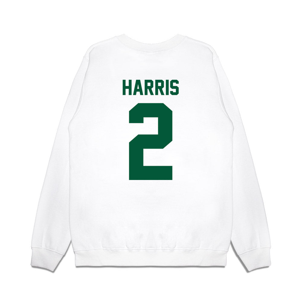 Hawaii - NCAA Football : Audric Harris - Vintage Helmet Premium Crewneck Sweatshirt-1