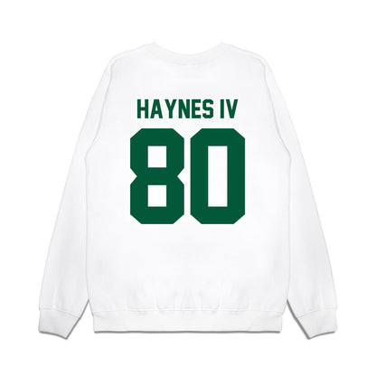 Hawaii - NCAA Football : Robert Haynes IV - Vintage Helmet Premium Crewneck Sweatshirt-1