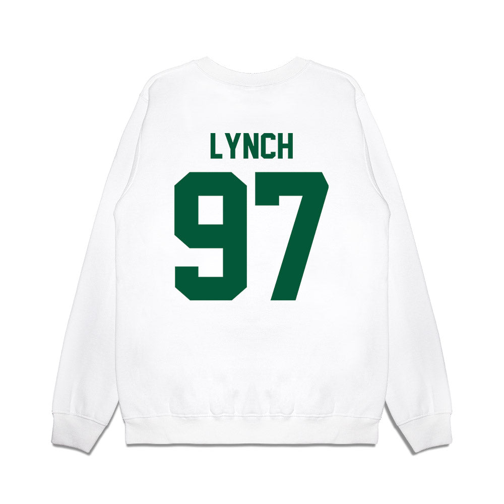 Hawaii - NCAA Football : Jordan Lynch - Vintage Helmet Premium Crewneck Sweatshirt-1
