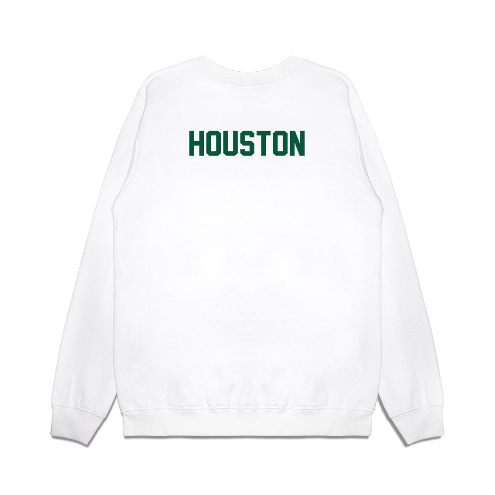 Hawaii - NCAA Football : Avin Houston - Vintage Helmet Premium Crewneck Sweatshirt-1