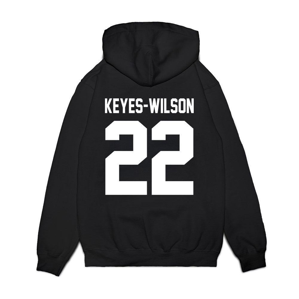 Maine - NCAA Football : Shane Keyes-Wilson - Vintage Helmet Premium Hooded Sweatshirt-1