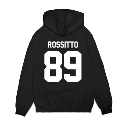 Maine - NCAA Football : Gianni Rossitto - Vintage Helmet Premium Hooded Sweatshirt-1