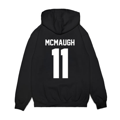 Maine - NCAA Football : Michael McMaugh - Vintage Helmet Premium Hooded Sweatshirt-1