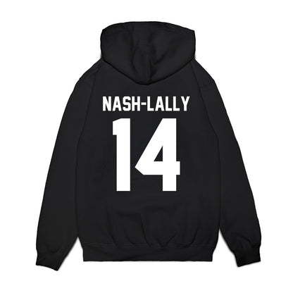 Maine - NCAA Football : Alex Nash-Lally - Vintage Helmet Premium Hooded Sweatshirt-1