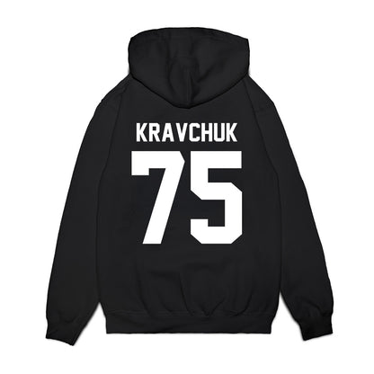 Maine - NCAA Football : Anton Kravchuk - Vintage Helmet Premium Hooded Sweatshirt-1
