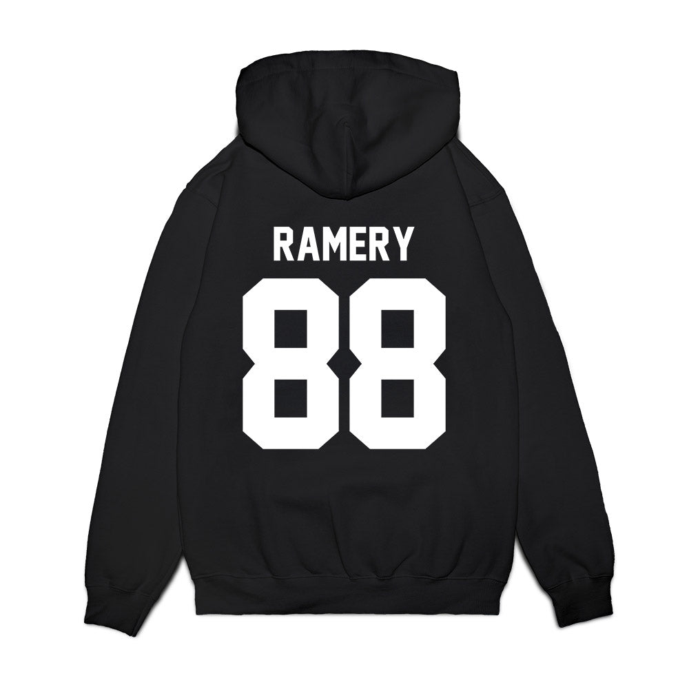 Maine - NCAA Football : Sebastian Ramery - Vintage Helmet Premium Hooded Sweatshirt-1