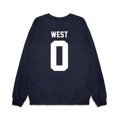 Maine - NCAA Football : Austin West - Vintage Helmet Premium Crewneck Sweatshirt-1