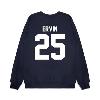 Maine - NCAA Football : Isaiah Ervin - Vintage Helmet Premium Crewneck Sweatshirt-1