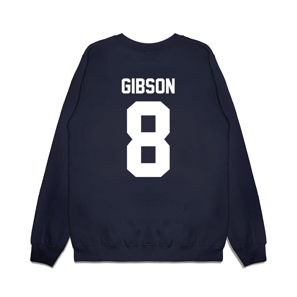 Maine - NCAA Football : Jamaree Gibson - Vintage Helmet Premium Crewneck Sweatshirt-1