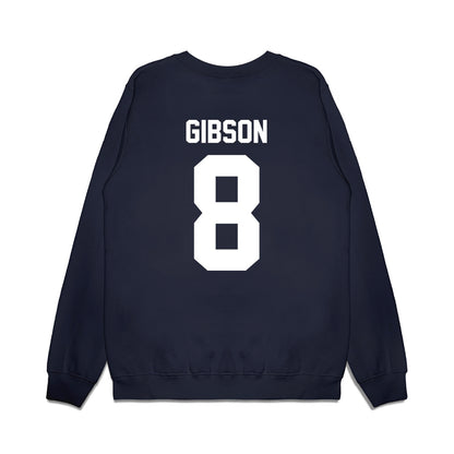 Maine - NCAA Football : Jamaree Gibson - Vintage Helmet Premium Crewneck Sweatshirt-1