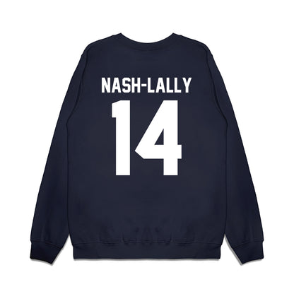 Maine - NCAA Football : Alex Nash-Lally - Vintage Helmet Premium Crewneck Sweatshirt-1