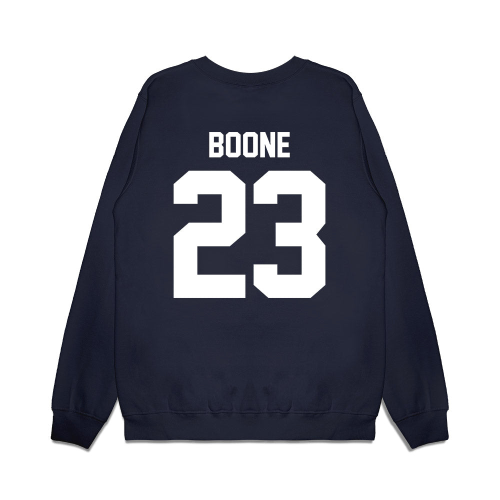 Maine - NCAA Football : Ty Boone - Vintage Helmet Premium Crewneck Sweatshirt-1