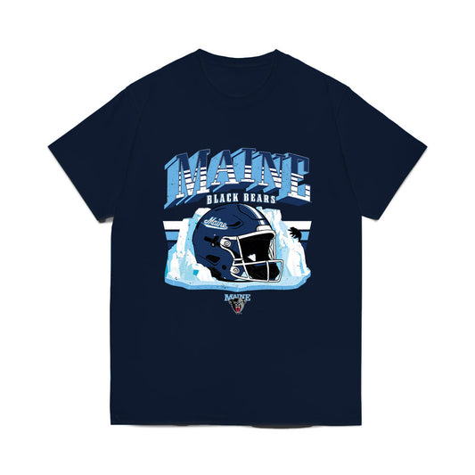 Maine - NCAA Football Alumni : Matthew Swinson - Vintage Helmet Comfort Colors T-Shirt-0