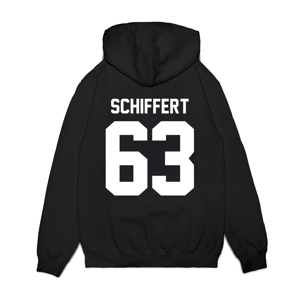 Liberty - NCAA Football : Daniel Schiffert - Vintage Helmet Premium Hooded Sweatshirt-1