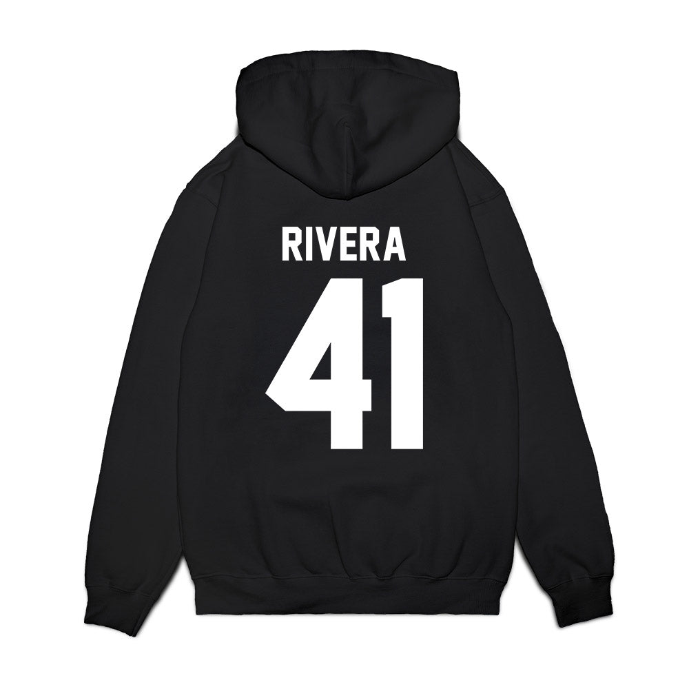 Liberty - NCAA Football : Greg Rivera - Vintage Helmet Premium Hooded Sweatshirt-1