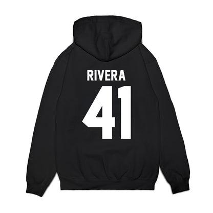 Liberty - NCAA Football : Greg Rivera - Vintage Helmet Premium Hooded Sweatshirt-1