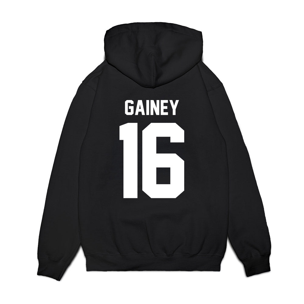 Liberty - NCAA Football : Tyrell Gainey - Vintage Helmet Premium Hooded Sweatshirt-1