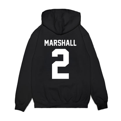 Liberty - NCAA Football : Jiquavious Marshall - Vintage Helmet Premium Hooded Sweatshirt-1