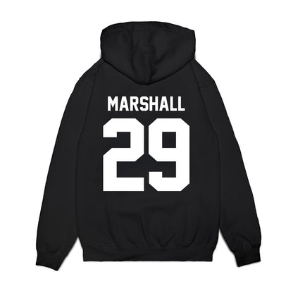 Liberty - NCAA Football : Justin Marshall - Vintage Helmet Premium Hooded Sweatshirt-1