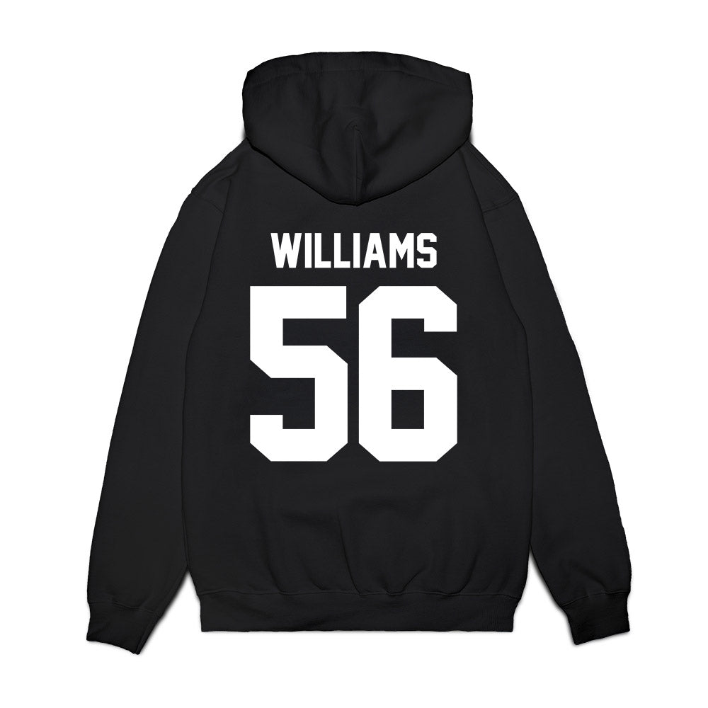 Liberty - NCAA Football : Christian Williams - Vintage Helmet Premium Hooded Sweatshirt-1