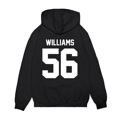 Liberty - NCAA Football : Christian Williams - Vintage Helmet Premium Hooded Sweatshirt-1
