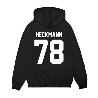 Liberty - NCAA Football : Blake Heckmann - Vintage Helmet Premium Hooded Sweatshirt-1