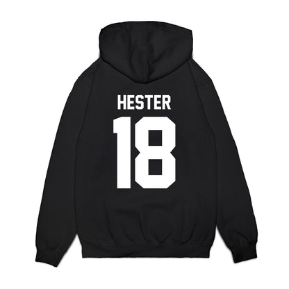 Liberty - NCAA Football : Aaron Hester - Vintage Helmet Premium Hooded Sweatshirt-1
