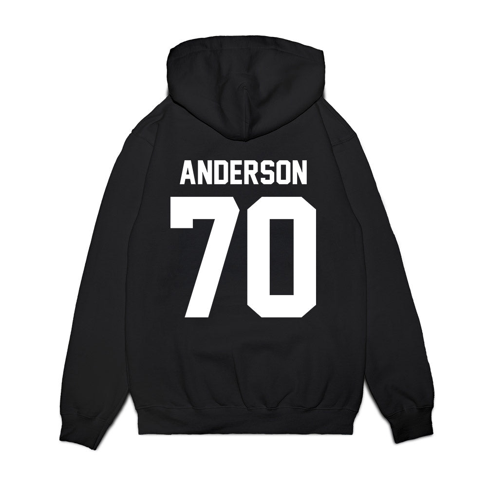 Liberty - NCAA Football : Austin Anderson - Vintage Helmet Premium Hooded Sweatshirt-1